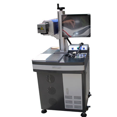 China marcação de vidro do laser da matriz do equipamento da gravura de 50 watts nas peças plásticas fornecedor