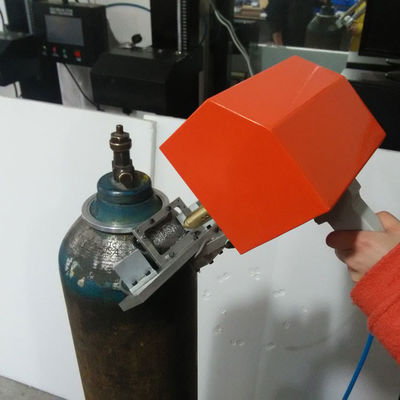 China O ISO pneumático do número de data da máquina da marcação da pena do ponto da garrafa do cilindro de gás Certificate fornecedor