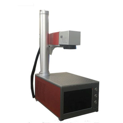 China Mini máquina portátil de alta velocidade do laser da fibra fornecedor