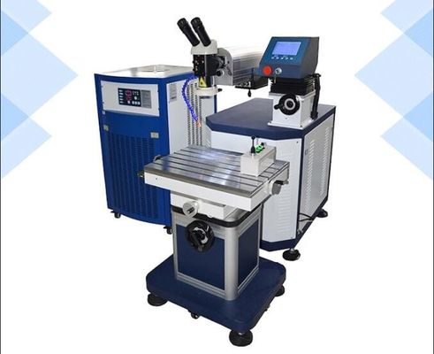 China Repare a máquina de soldadura do laser da fibra do metal para o quadro do monóculo, 400 watts fornecedor